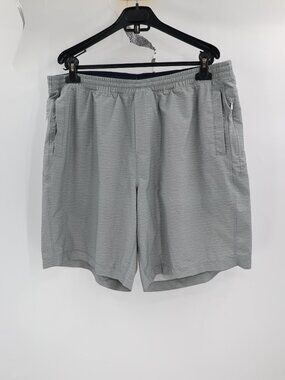 Birddogs Shorts Mens 3XL 9" Lined Stretch Athletic Gym Elastic Waist Drawstring